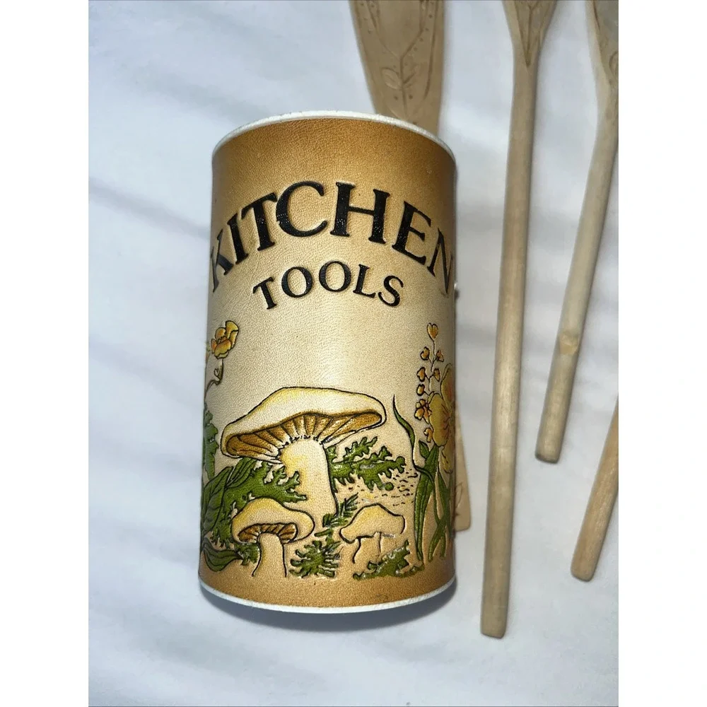 Wooden Utensil Set for Cooking‎ Natural Wooden Cooking Utensils Lipca Holder